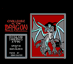 Challenge of the Dragon (USA) (Color Dreams) (Unl)